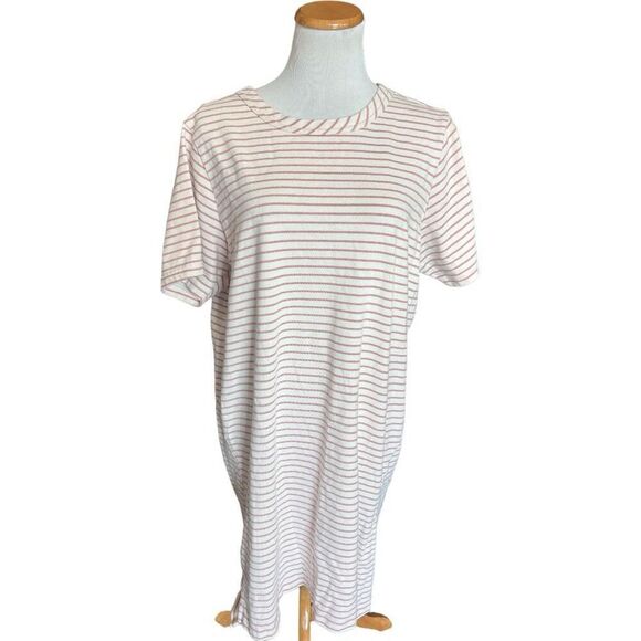 Womens Buffalo by David Bitton Striped Pullover Shirt Dress - Sz XL - Picture 3 of 3